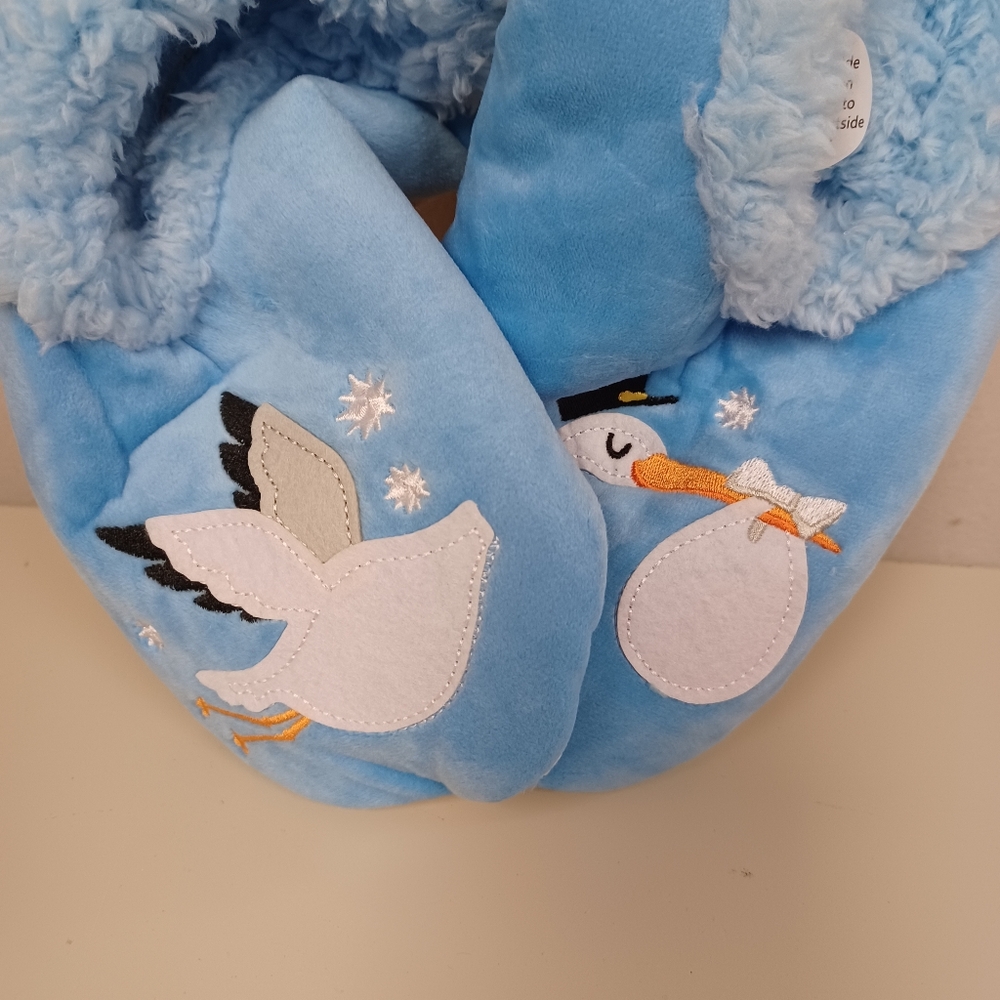 Maternity stork slippers